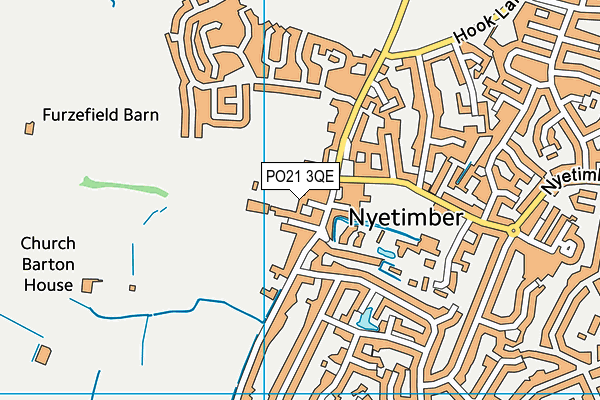 PO21 3QE map - OS VectorMap District (Ordnance Survey) PO21 3QE map - OS VectorMap District (Ordnance Survey)