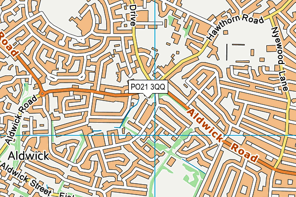 PO21 3QQ map - OS VectorMap District (Ordnance Survey) PO21 3QQ map - OS VectorMap District (Ordnance Survey)