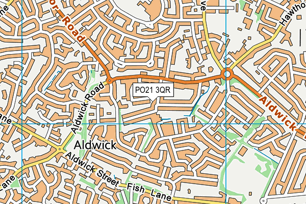 PO21 3QR map - OS VectorMap District (Ordnance Survey) PO21 3QR map - OS VectorMap District (Ordnance Survey)