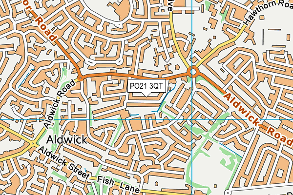 PO21 3QT map - OS VectorMap District (Ordnance Survey) PO21 3QT map - OS VectorMap District (Ordnance Survey)