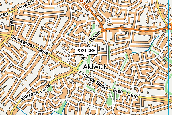 PO21 3RH map - OS VectorMap District (Ordnance Survey) PO21 3RH map - OS VectorMap District (Ordnance Survey)