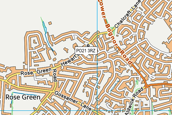 PO21 3RZ map - OS VectorMap District (Ordnance Survey) PO21 3RZ map - OS VectorMap District (Ordnance Survey)