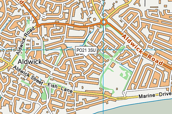 PO21 3SU map - OS VectorMap District (Ordnance Survey) PO21 3SU map - OS VectorMap District (Ordnance Survey)