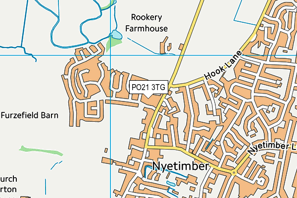 PO21 3TG map - OS VectorMap District (Ordnance Survey) PO21 3TG map - OS VectorMap District (Ordnance Survey)