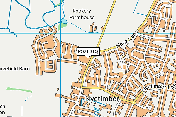 PO21 3TQ map - OS VectorMap District (Ordnance Survey) PO21 3TQ map - OS VectorMap District (Ordnance Survey)