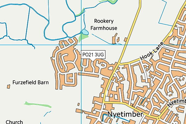 PO21 3UG map - OS VectorMap District (Ordnance Survey) PO21 3UG map - OS VectorMap District (Ordnance Survey)