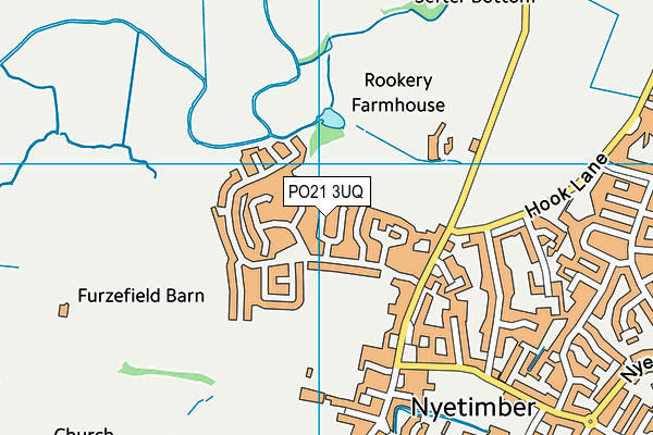 PO21 3UQ map - OS VectorMap District (Ordnance Survey) PO21 3UQ map - OS VectorMap District (Ordnance Survey)