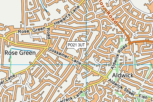 PO21 3UT map - OS VectorMap District (Ordnance Survey) PO21 3UT map - OS VectorMap District (Ordnance Survey)
