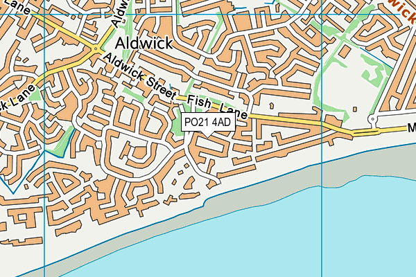 PO21 4AD map - OS VectorMap District (Ordnance Survey) PO21 4AD map - OS VectorMap District (Ordnance Survey)