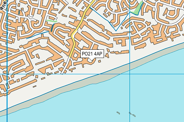 PO21 4AP map - OS VectorMap District (Ordnance Survey) PO21 4AP map - OS VectorMap District (Ordnance Survey)