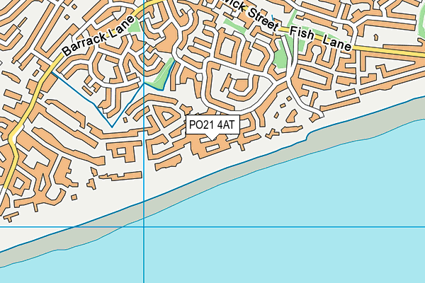 PO21 4AT map - OS VectorMap District (Ordnance Survey) PO21 4AT map - OS VectorMap District (Ordnance Survey)