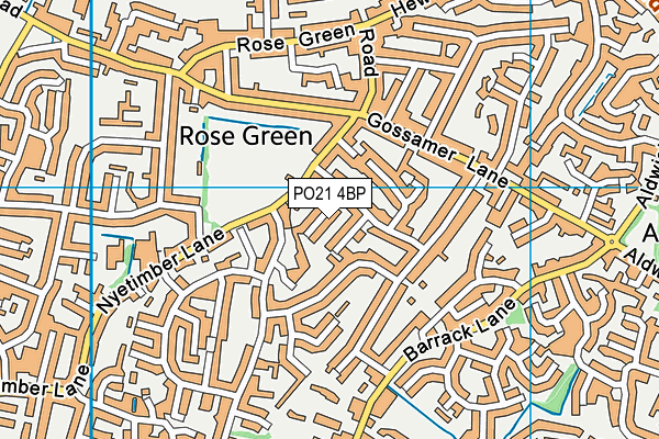 PO21 4BP map - OS VectorMap District (Ordnance Survey) PO21 4BP map - OS VectorMap District (Ordnance Survey)