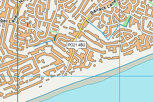 PO21 4BU map - OS VectorMap District (Ordnance Survey) PO21 4BU map - OS VectorMap District (Ordnance Survey)