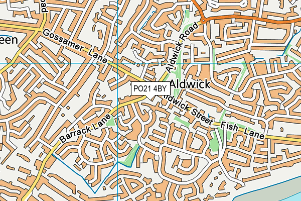 PO21 4BY map - OS VectorMap District (Ordnance Survey) PO21 4BY map - OS VectorMap District (Ordnance Survey)