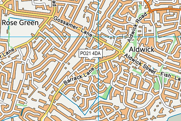 PO21 4DA map - OS VectorMap District (Ordnance Survey) PO21 4DA map - OS VectorMap District (Ordnance Survey)