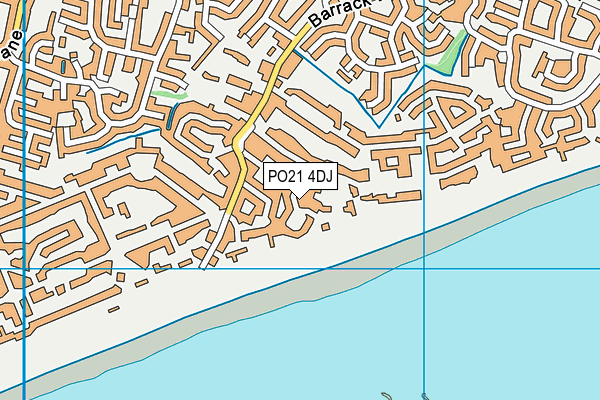 PO21 4DJ map - OS VectorMap District (Ordnance Survey) PO21 4DJ map - OS VectorMap District (Ordnance Survey)