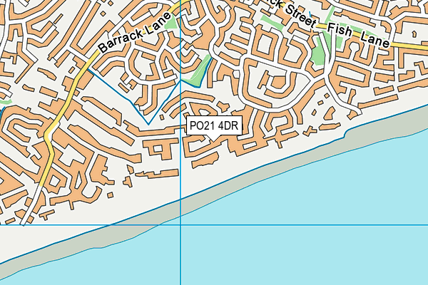 PO21 4DR map - OS VectorMap District (Ordnance Survey) PO21 4DR map - OS VectorMap District (Ordnance Survey)