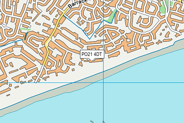PO21 4DT map - OS VectorMap District (Ordnance Survey) PO21 4DT map - OS VectorMap District (Ordnance Survey)