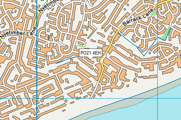 PO21 4EH map - OS VectorMap District (Ordnance Survey) PO21 4EH map - OS VectorMap District (Ordnance Survey)