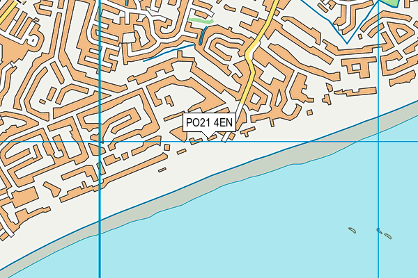 PO21 4EN map - OS VectorMap District (Ordnance Survey) PO21 4EN map - OS VectorMap District (Ordnance Survey)