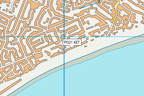 PO21 4ET map - OS VectorMap District (Ordnance Survey) PO21 4ET map - OS VectorMap District (Ordnance Survey)