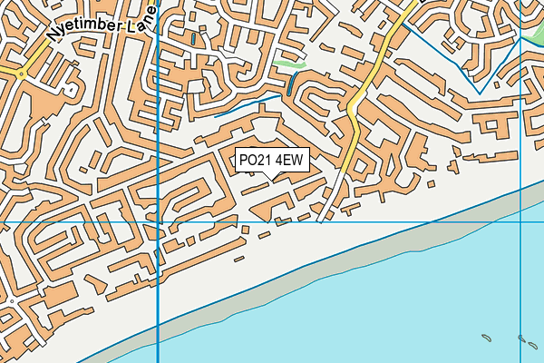 PO21 4EW map - OS VectorMap District (Ordnance Survey) PO21 4EW map - OS VectorMap District (Ordnance Survey)