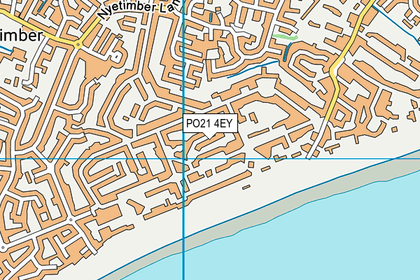 PO21 4EY map - OS VectorMap District (Ordnance Survey) PO21 4EY map - OS VectorMap District (Ordnance Survey)