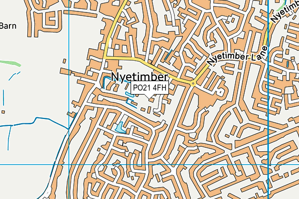 PO21 4FH map - OS VectorMap District (Ordnance Survey) PO21 4FH map - OS VectorMap District (Ordnance Survey)