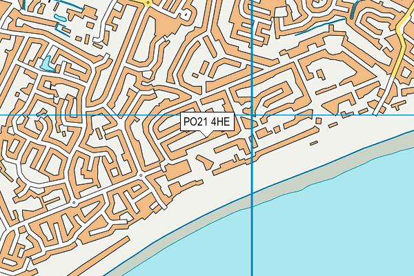 PO21 4HE map - OS VectorMap District (Ordnance Survey) PO21 4HE map - OS VectorMap District (Ordnance Survey)