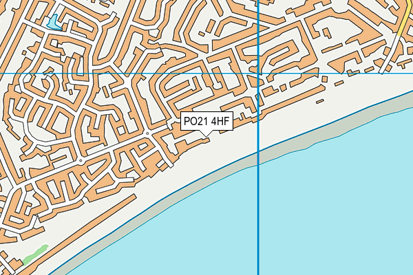 PO21 4HF map - OS VectorMap District (Ordnance Survey) PO21 4HF map - OS VectorMap District (Ordnance Survey)