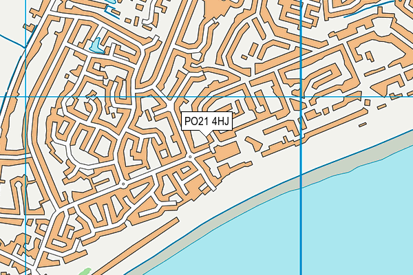 PO21 4HJ map - OS VectorMap District (Ordnance Survey) PO21 4HJ map - OS VectorMap District (Ordnance Survey)