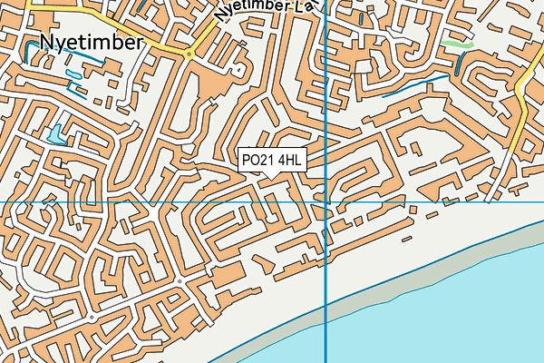 PO21 4HL map - OS VectorMap District (Ordnance Survey) PO21 4HL map - OS VectorMap District (Ordnance Survey)