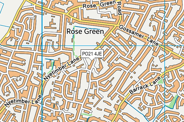PO21 4JE map - OS VectorMap District (Ordnance Survey) PO21 4JE map - OS VectorMap District (Ordnance Survey)