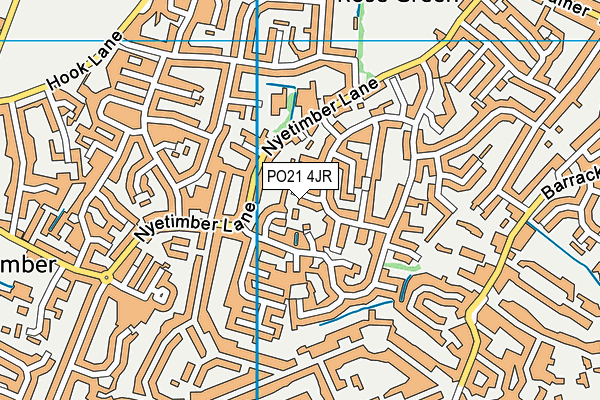 PO21 4JR map - OS VectorMap District (Ordnance Survey) PO21 4JR map - OS VectorMap District (Ordnance Survey)