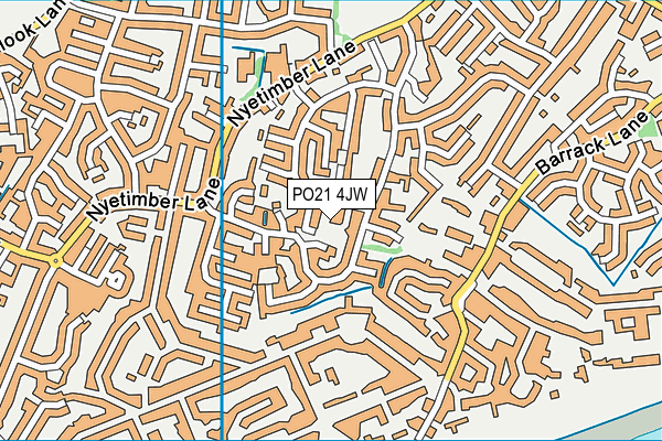 PO21 4JW map - OS VectorMap District (Ordnance Survey) PO21 4JW map - OS VectorMap District (Ordnance Survey)
