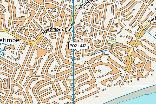 PO21 4JZ map - OS VectorMap District (Ordnance Survey) PO21 4JZ map - OS VectorMap District (Ordnance Survey)