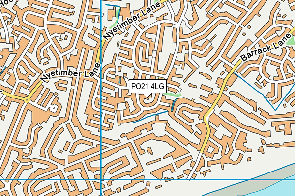 PO21 4LG map - OS VectorMap District (Ordnance Survey) PO21 4LG map - OS VectorMap District (Ordnance Survey)
