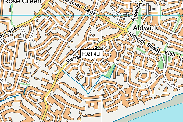 PO21 4LT map - OS VectorMap District (Ordnance Survey) PO21 4LT map - OS VectorMap District (Ordnance Survey)