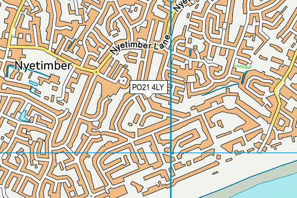 PO21 4LY map - OS VectorMap District (Ordnance Survey) PO21 4LY map - OS VectorMap District (Ordnance Survey)