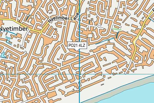PO21 4LZ map - OS VectorMap District (Ordnance Survey) PO21 4LZ map - OS VectorMap District (Ordnance Survey)