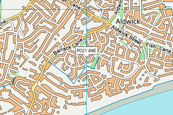 PO21 4NE map - OS VectorMap District (Ordnance Survey) PO21 4NE map - OS VectorMap District (Ordnance Survey)