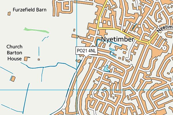 PO21 4NL map - OS VectorMap District (Ordnance Survey) PO21 4NL map - OS VectorMap District (Ordnance Survey)