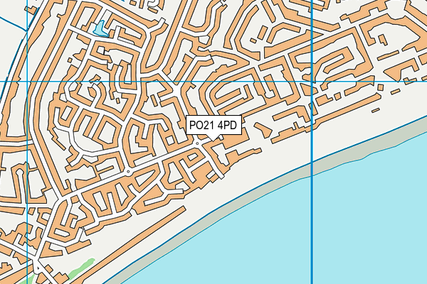 PO21 4PD map - OS VectorMap District (Ordnance Survey) PO21 4PD map - OS VectorMap District (Ordnance Survey)