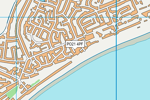 PO21 4PF map - OS VectorMap District (Ordnance Survey) PO21 4PF map - OS VectorMap District (Ordnance Survey)