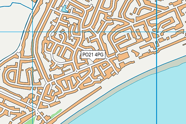 PO21 4PG map - OS VectorMap District (Ordnance Survey) PO21 4PG map - OS VectorMap District (Ordnance Survey)