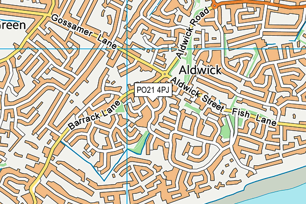 PO21 4PJ map - OS VectorMap District (Ordnance Survey) PO21 4PJ map - OS VectorMap District (Ordnance Survey)