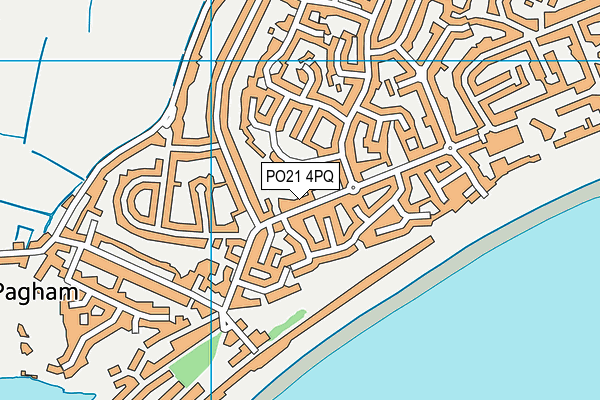 PO21 4PQ map - OS VectorMap District (Ordnance Survey) PO21 4PQ map - OS VectorMap District (Ordnance Survey)