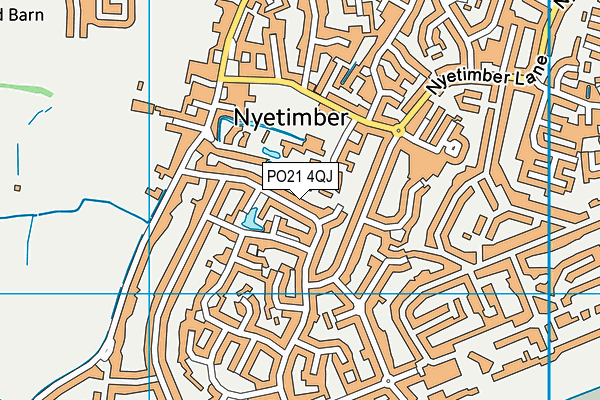 PO21 4QJ map - OS VectorMap District (Ordnance Survey) PO21 4QJ map - OS VectorMap District (Ordnance Survey)