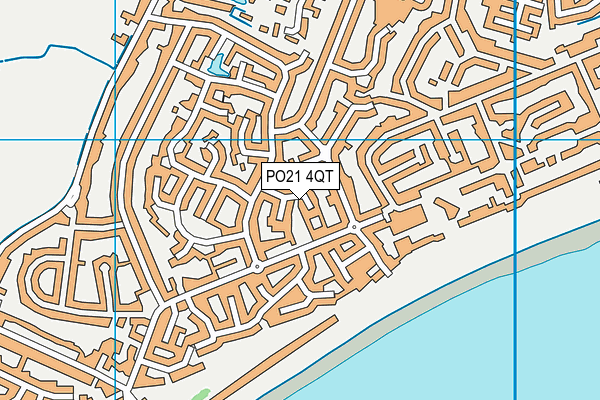 PO21 4QT map - OS VectorMap District (Ordnance Survey) PO21 4QT map - OS VectorMap District (Ordnance Survey)