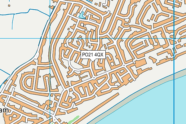 PO21 4QX map - OS VectorMap District (Ordnance Survey) PO21 4QX map - OS VectorMap District (Ordnance Survey)